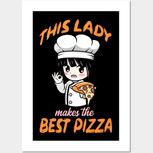 Pizza Chef Posters and Art